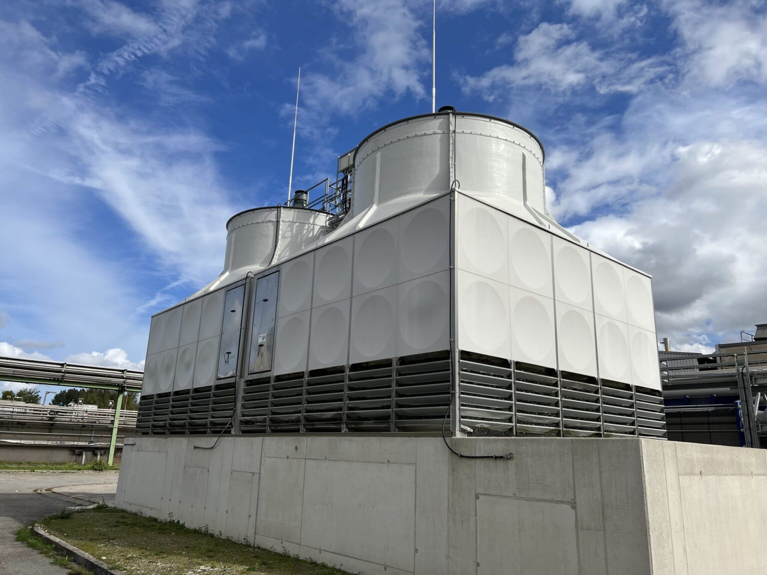 Verkleidung Prepreg GF-UP Schornstein Warmetauscher