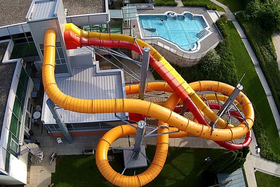 Wasserrutsche GF-UP Polyesterharz PMMA Acryl